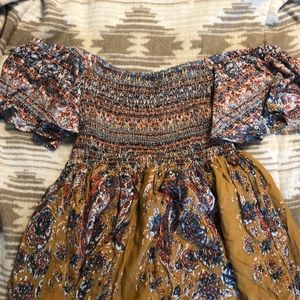 Free people Off shoulder dress